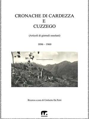 cover image of Cronache di Cardezza e Cuzzego